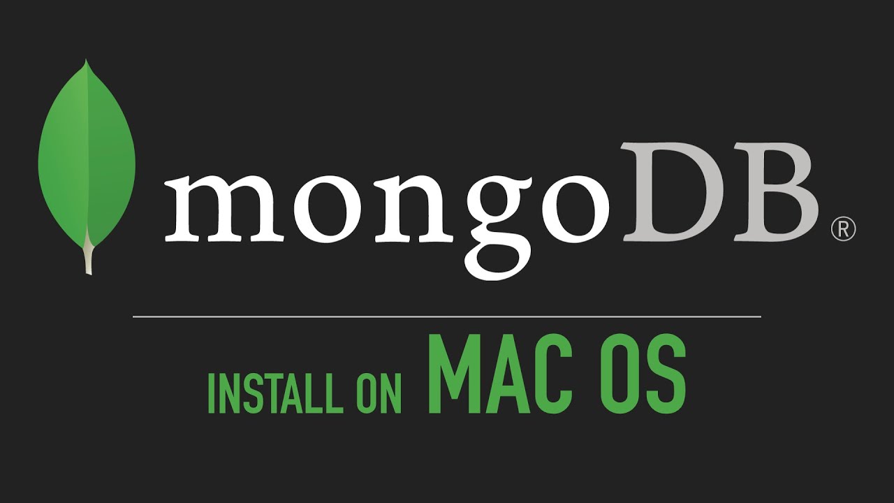 mongodb download for mac